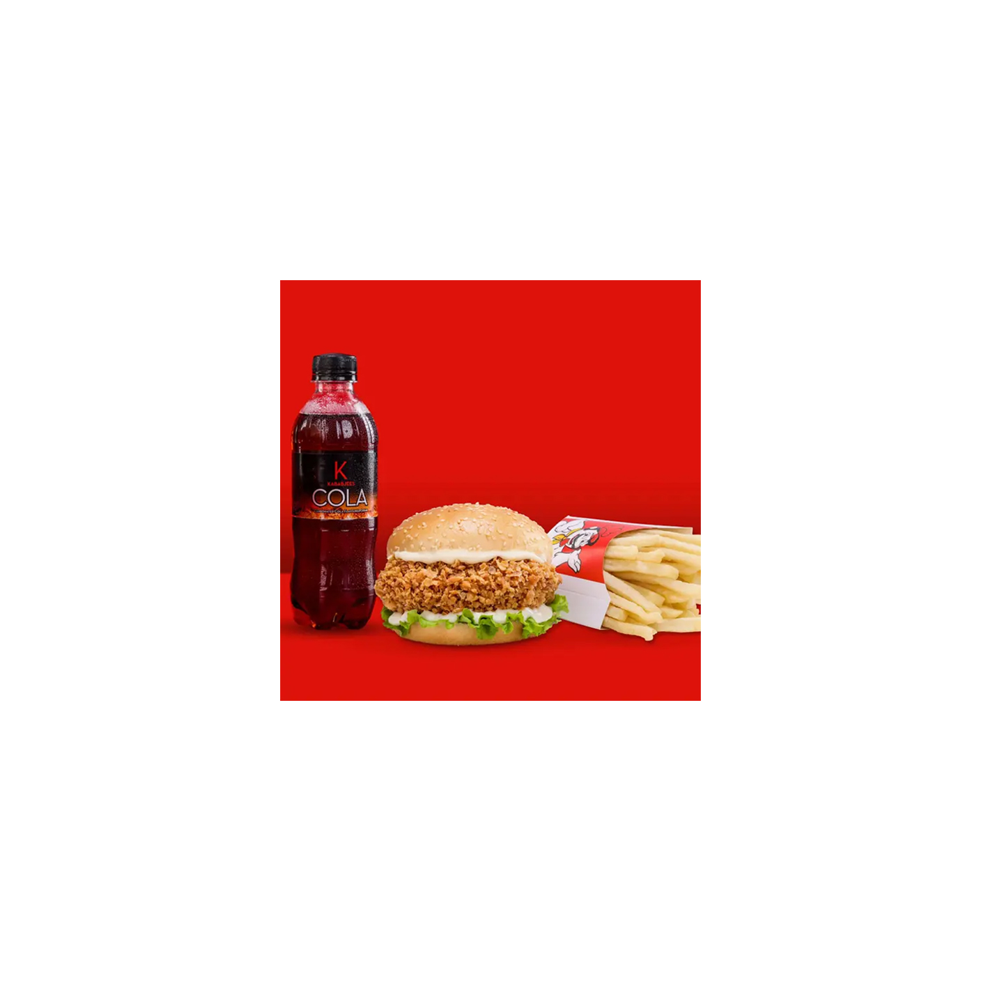 ZENGA BURGER, FRIES+DRINK