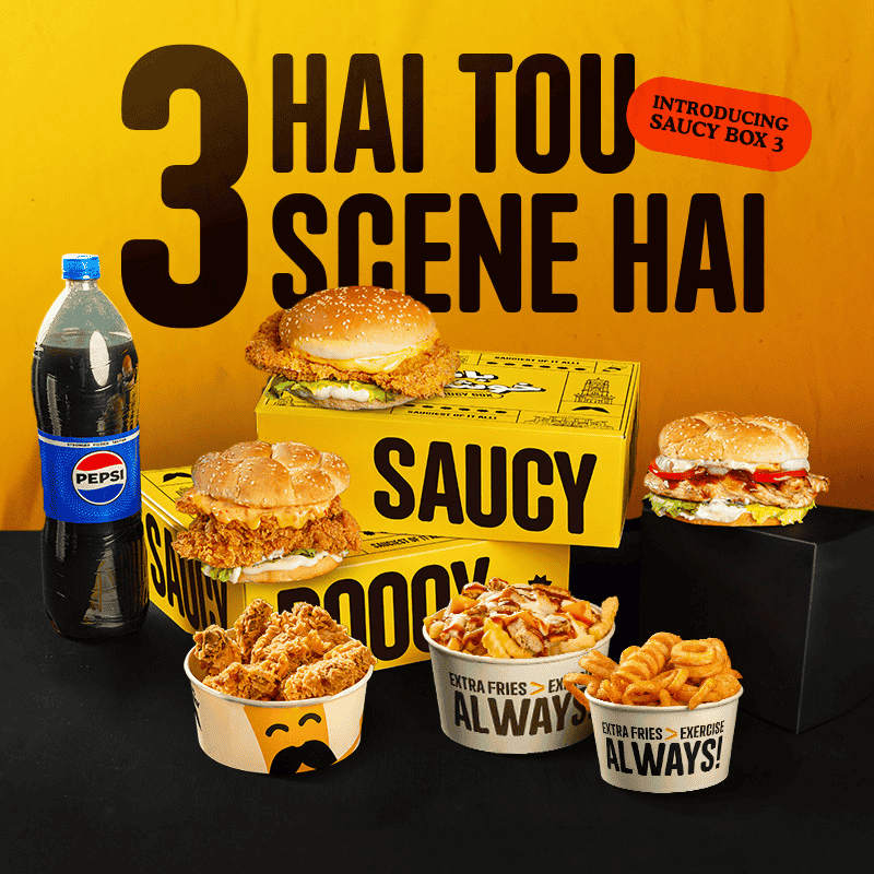 SAUCY BOX 3 (NEW)