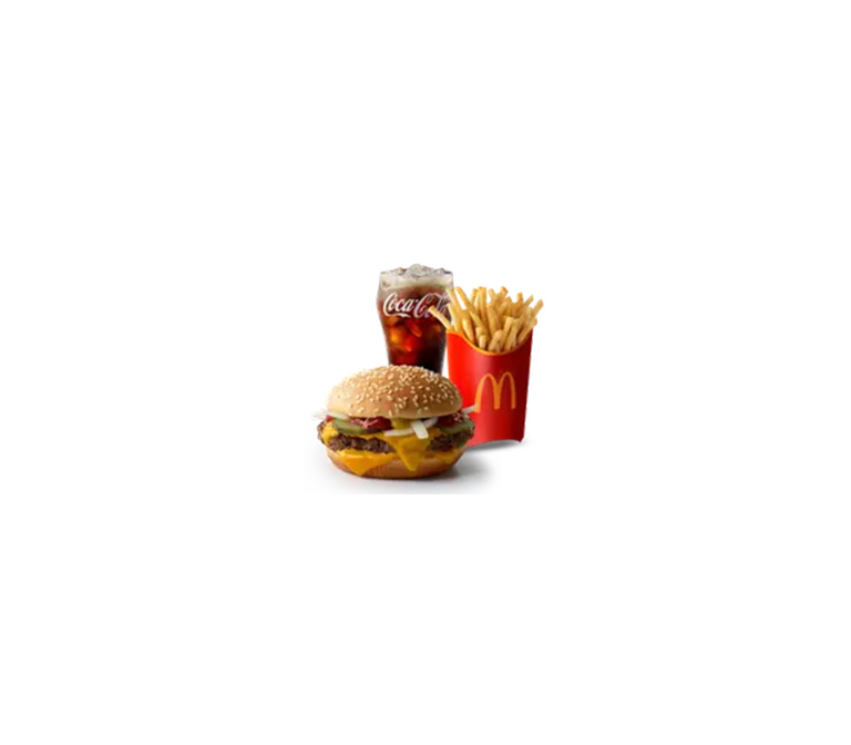 Large Meal Quater Pounder