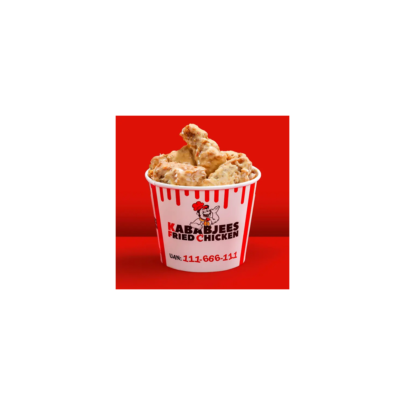 Honey Mustard Wings 8 pcs