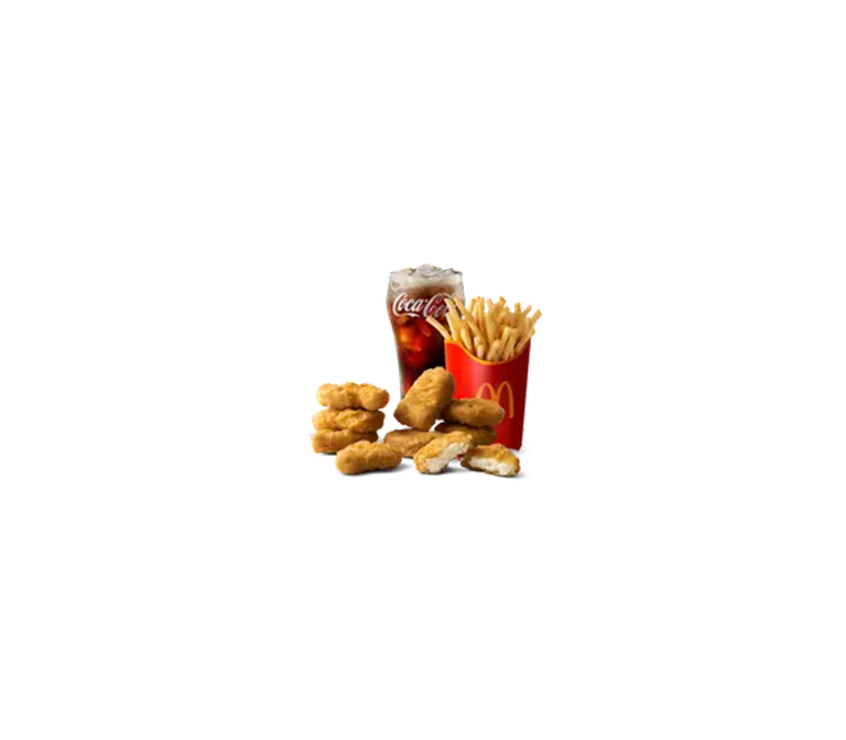 Large Meal 9pcs McNuggets