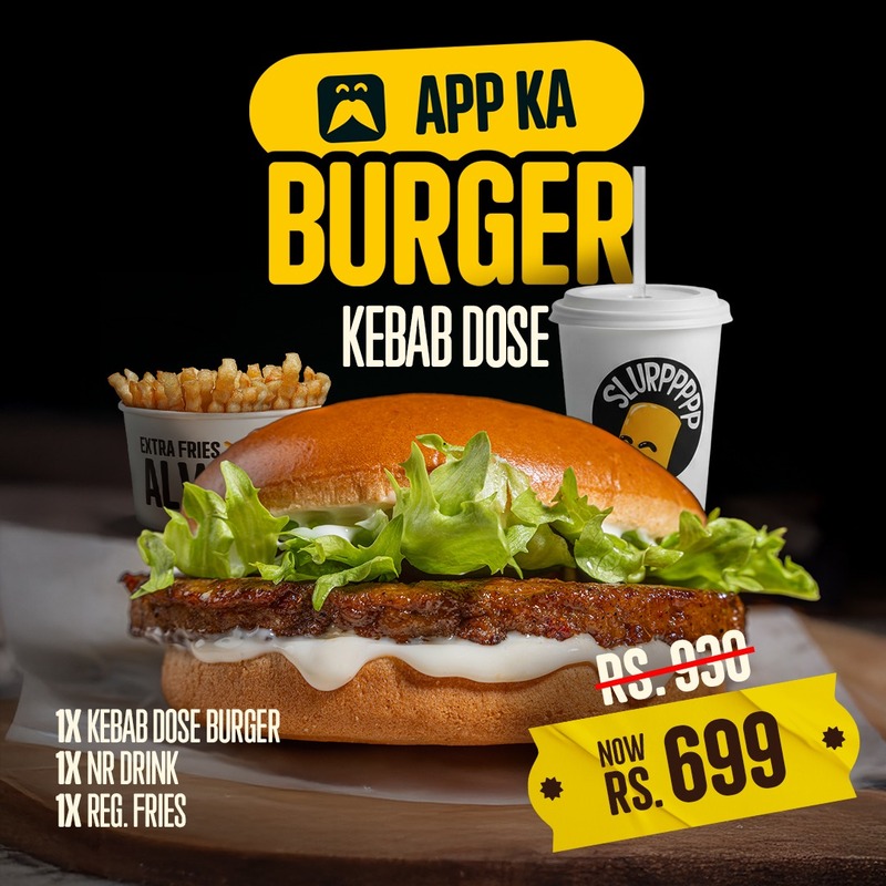 App Ka Burger (Kebab Dose)